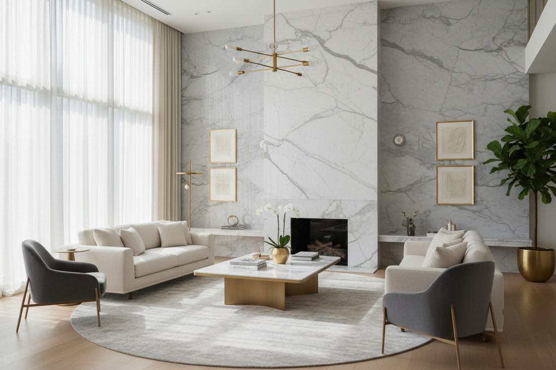Elevating Your Home: The Timeless Elegance of Marble Fireplaces, Fountains, and Statues