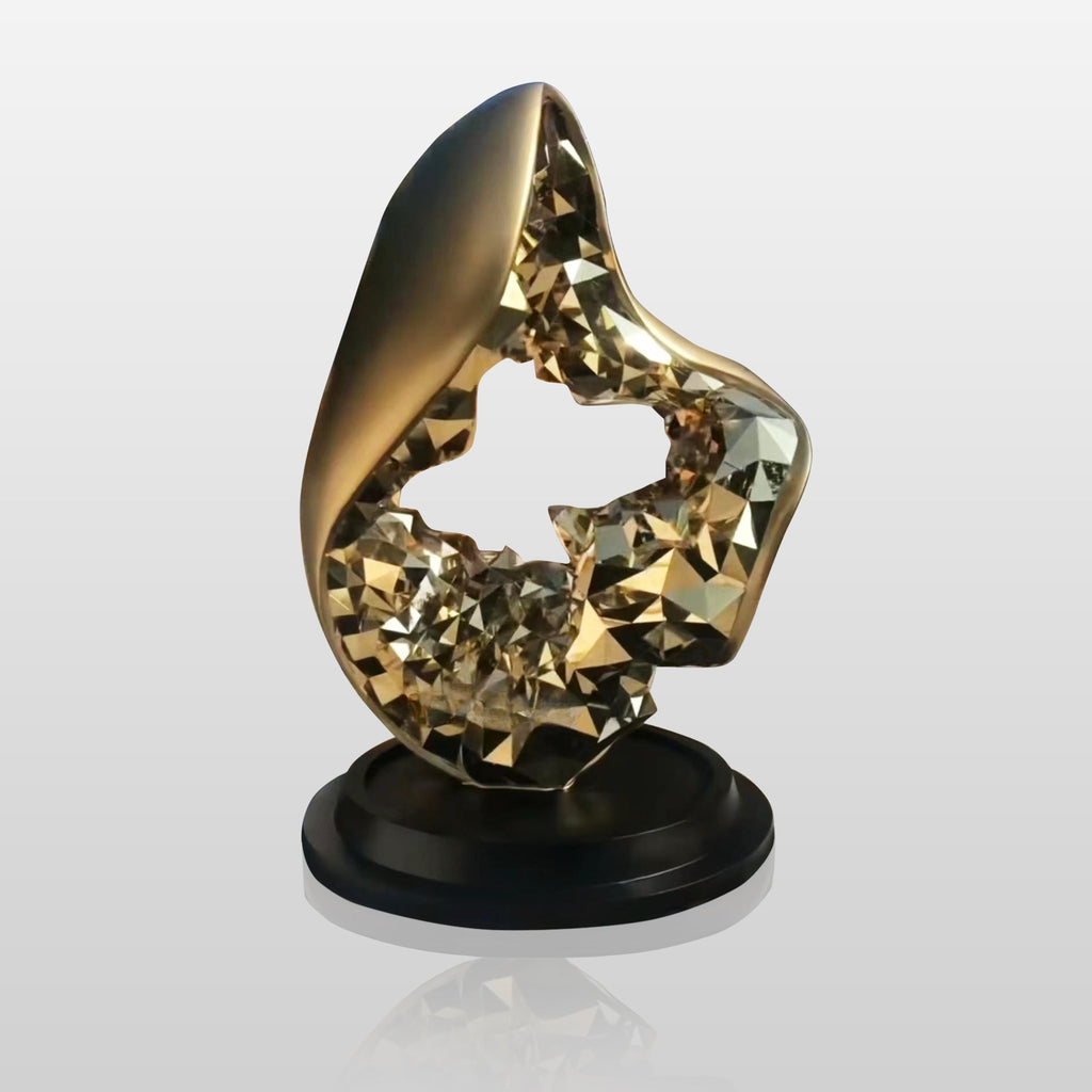 PREMIER Abstract Art Sculpture Custom Modern Stainless Steel Sculpture PSSS-012