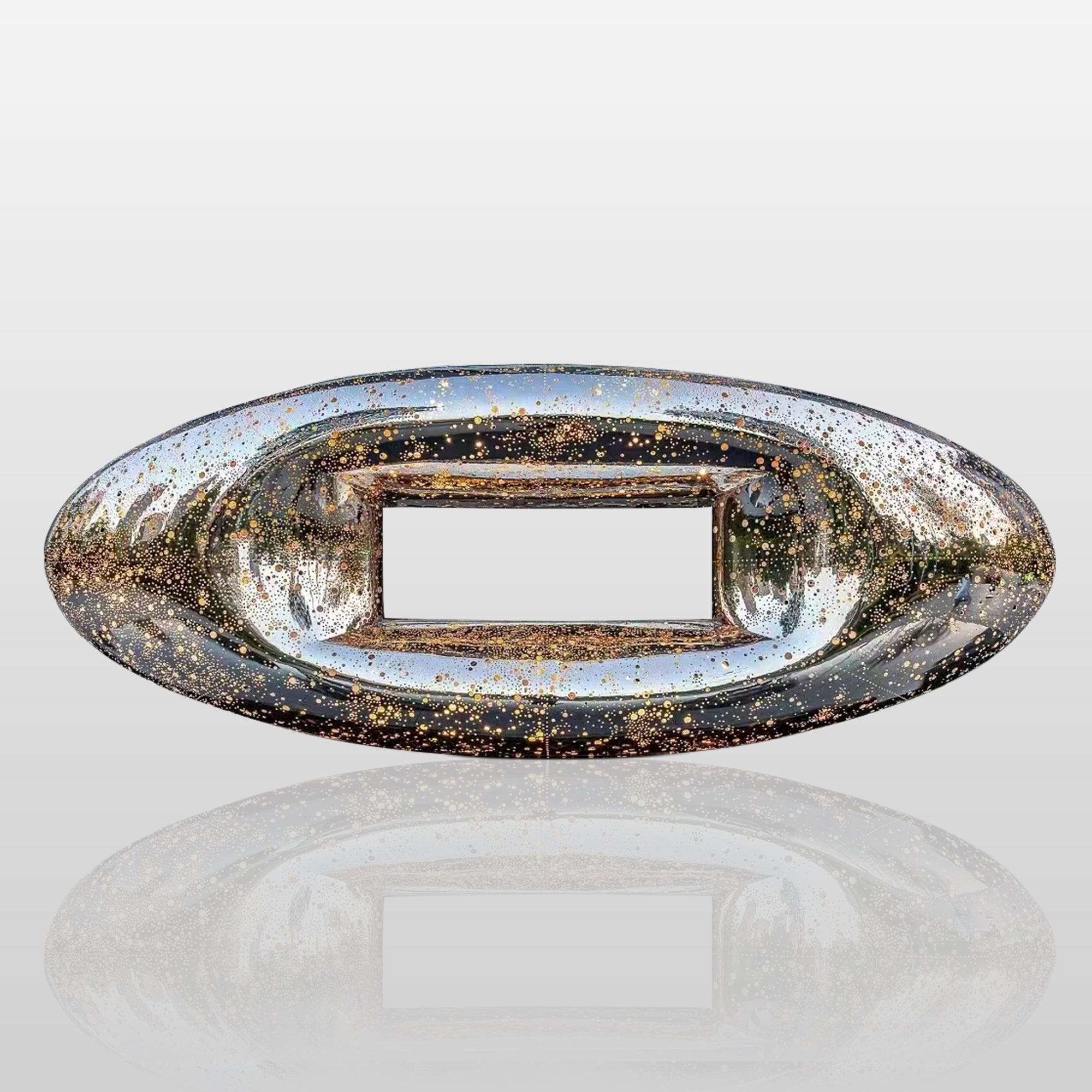 PREMIER Abstract Art Urban Landscape Custom Stainless Steel Sculpure PSLSS-010