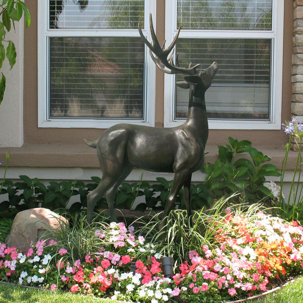PREMIER Custom Fawn Bronze Sculpture for Garden&Park PSB-013