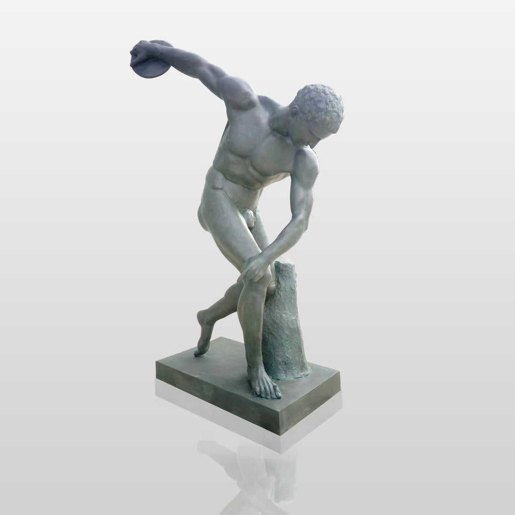 PREMIER Discus Thrower Sculpture Art Collection Bronze Greek Custom Statue PSB-012
