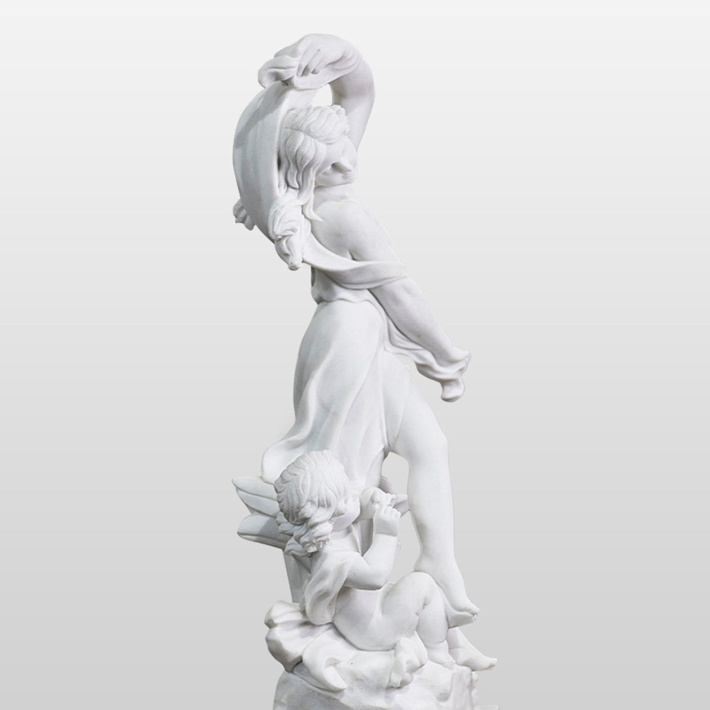 PREMIER Elegant Mother Statue Custom Marble Sculpture for Garden Decoration PSM-006
