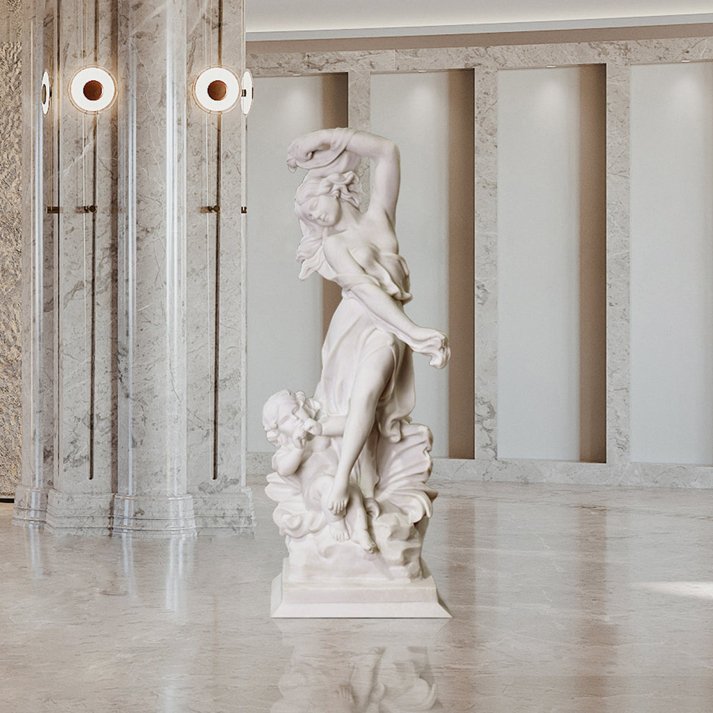 PREMIER Elegant Mother Statue Custom Marble Sculpture for Garden Decoration PSM-006