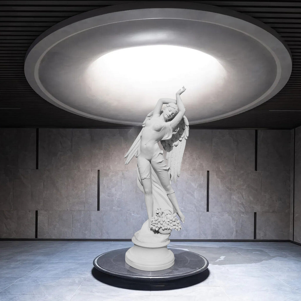 PREMIER Greek Dancing Female Custom Fiberglass Sculpture Art PSF-014