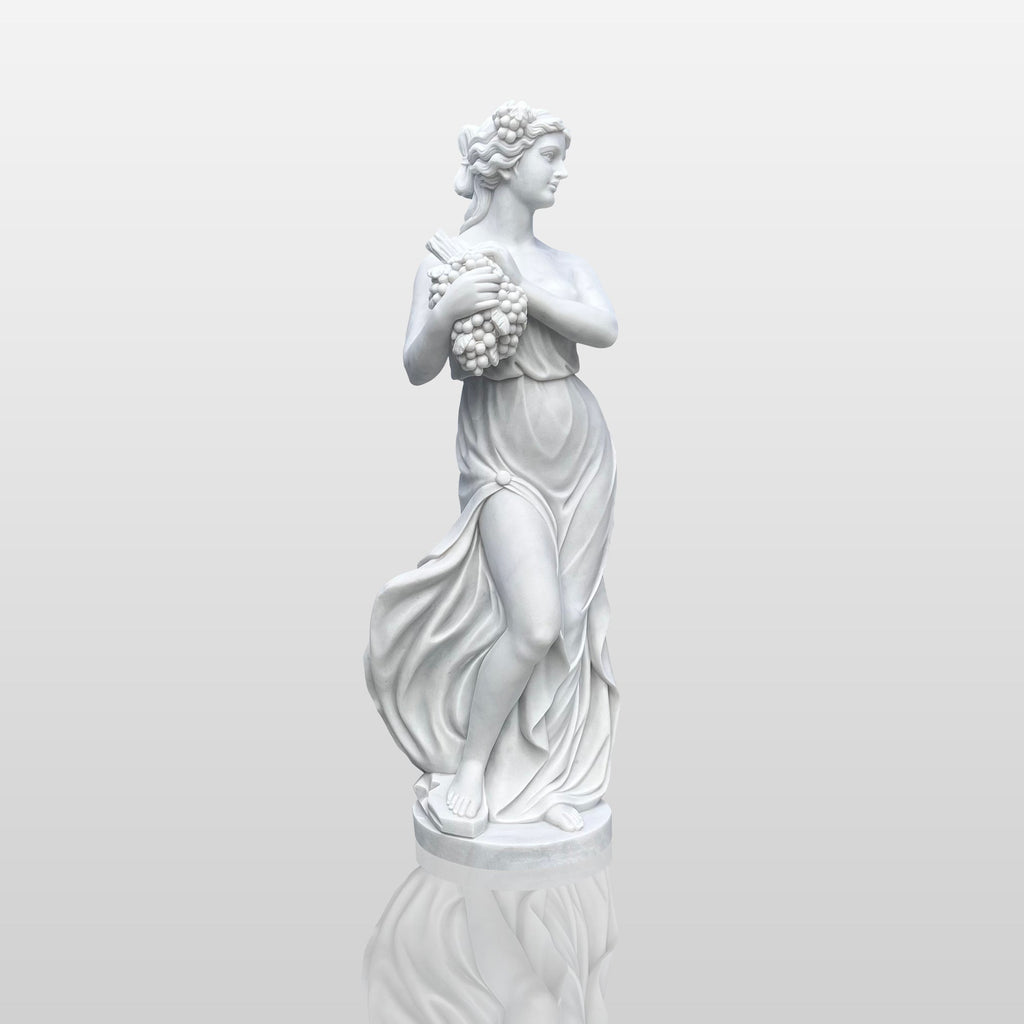 PREMIER Harvest Maiden Marble Statue Classical  Sculpture for Outdoor&Indoor PSM-043