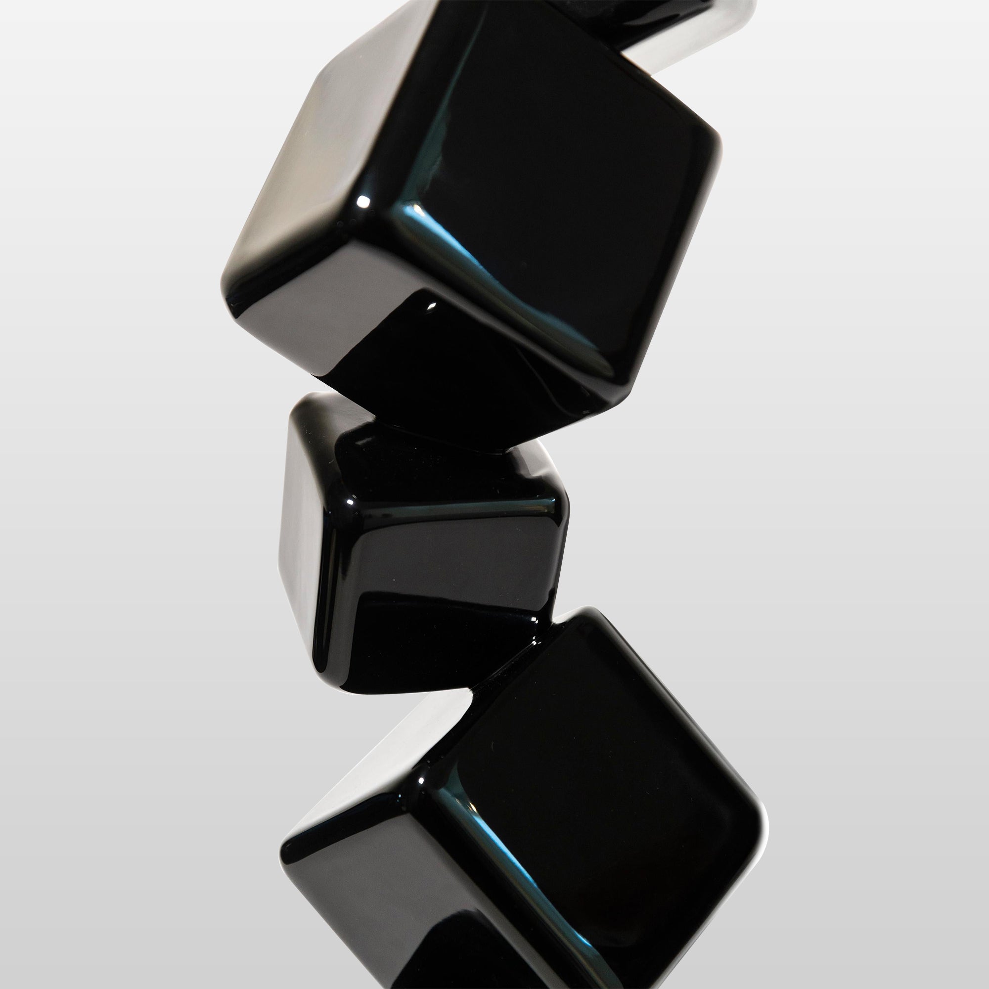 PREMIER Home Decor Sculpture Stainless Steel Stacked Dice Modern Sculpture PSSS-004