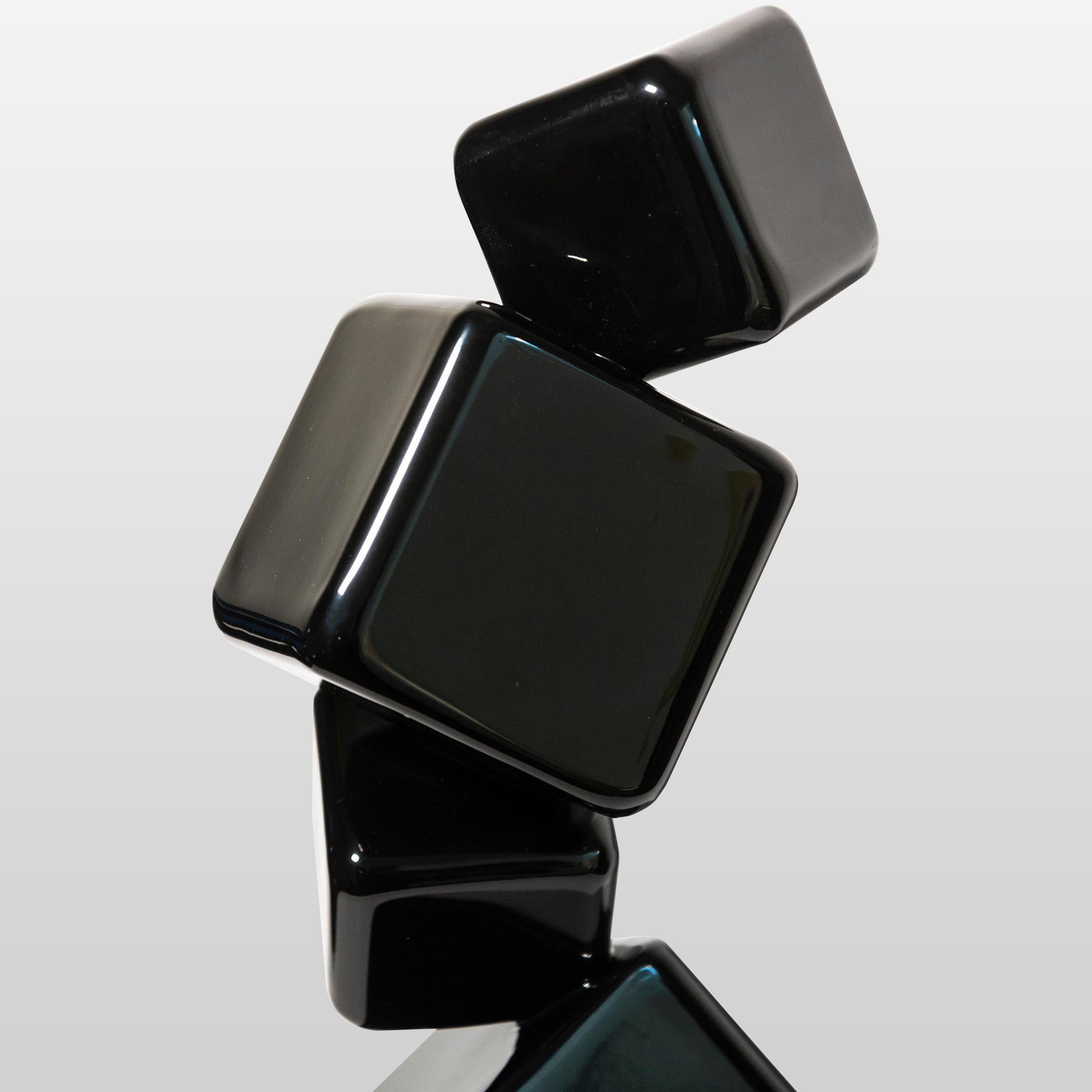 PREMIER Home Decor Sculpture Stainless Steel Stacked Dice Modern Sculpture PSSS-004