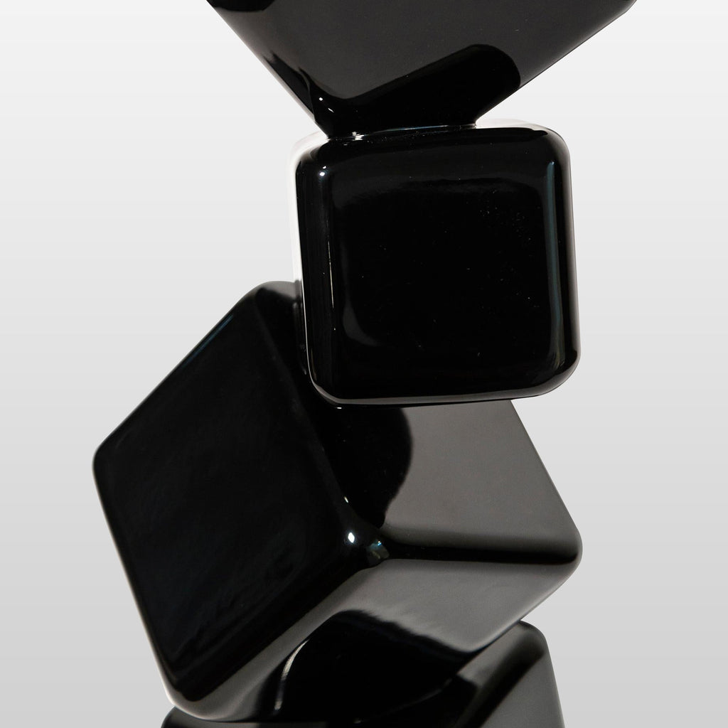 PREMIER Home Decor Sculpture Stainless Steel Stacked Dice Modern Sculpture PSSS-004