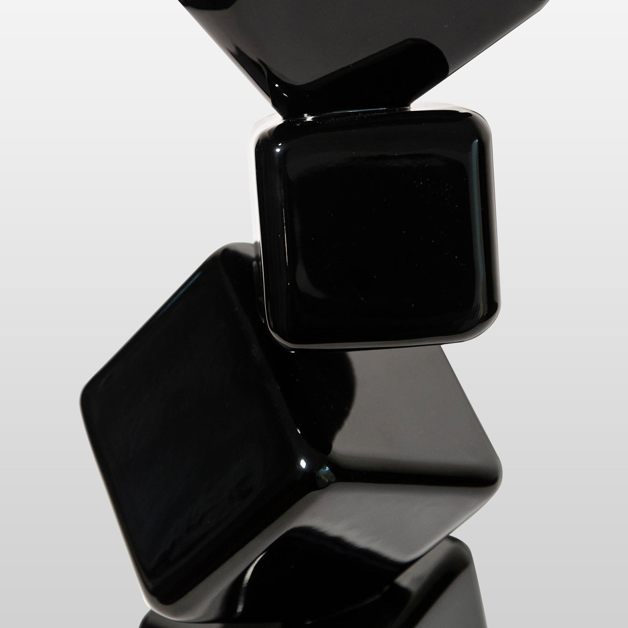 PREMIER Home Decor Sculpture Stainless Steel Stacked Dice Modern Sculpture PSSS-004