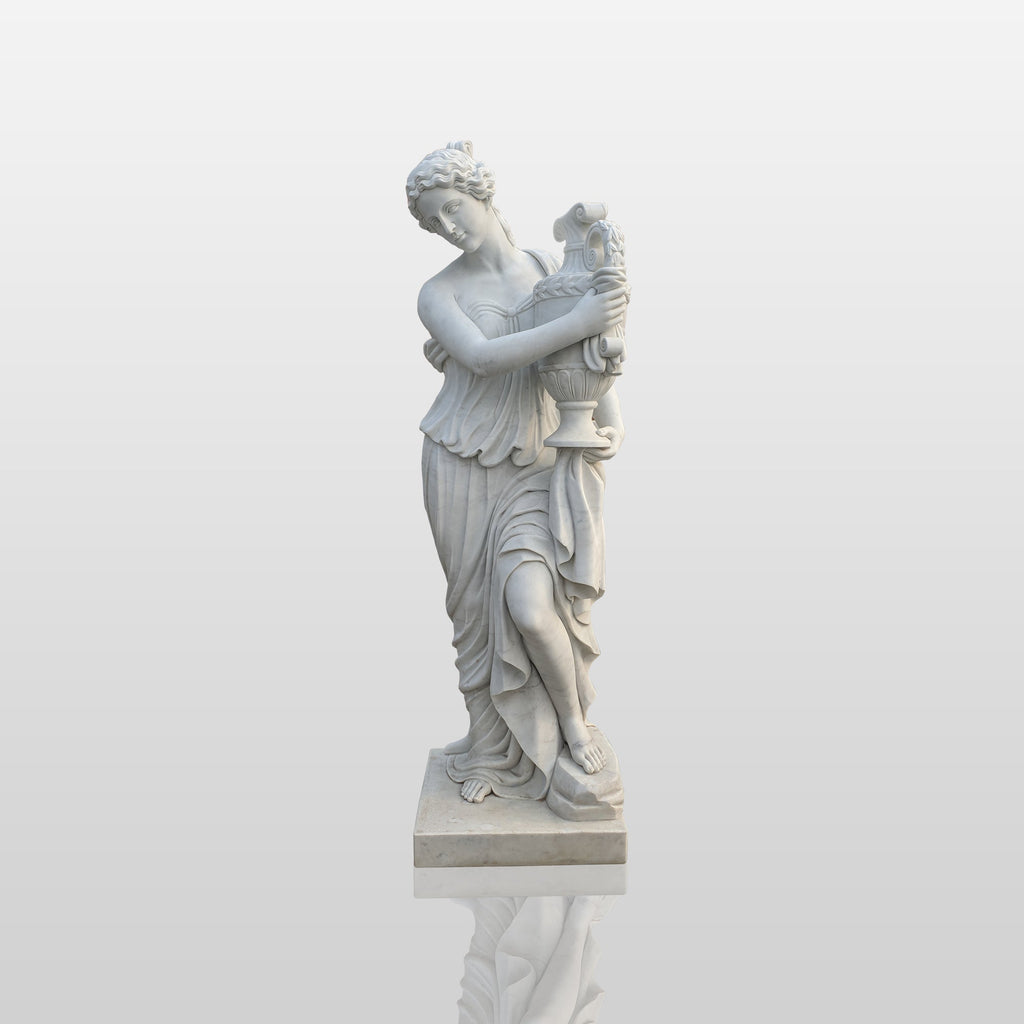 PREMIER Life-size Greek Beautiful Goddess Marble Statue Custom Sculpture for Garden PSM-007