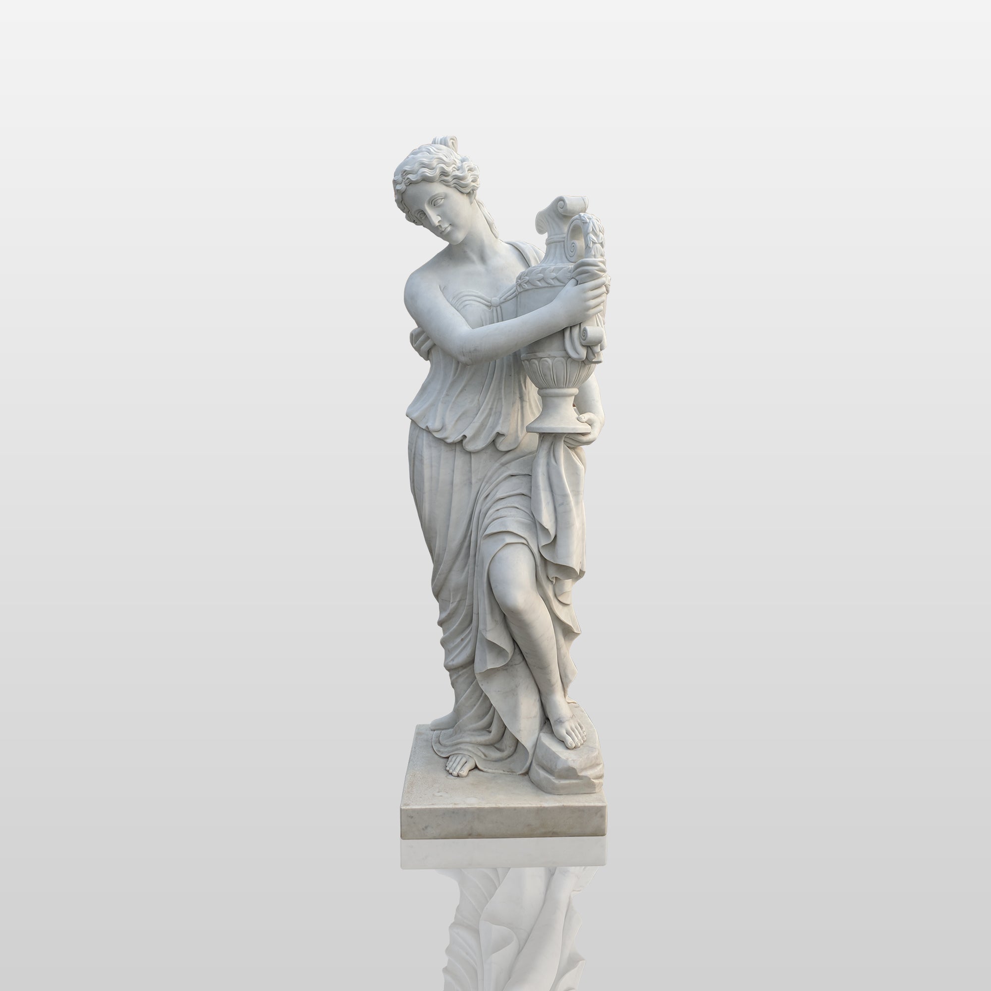 PREMIER Life-size Greek Beautiful Goddess Marble Statue Custom Sculpture for Garden PSM-007