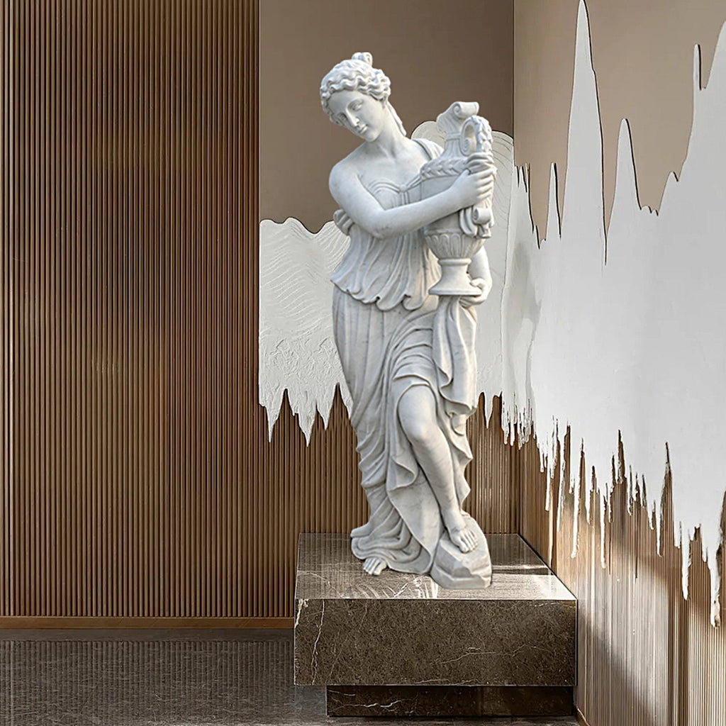 PREMIER Life-size Greek Beautiful Goddess Marble Statue Custom Sculpture for Garden PSM-007