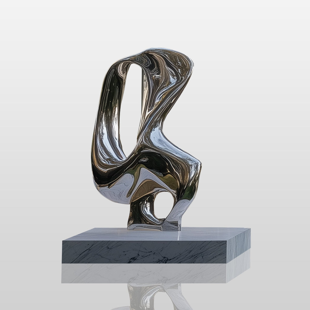 PREMIER Modern Stainless Steel Abstract Metal Sculpture for Outdoor & Indoor Art - PSSS-070