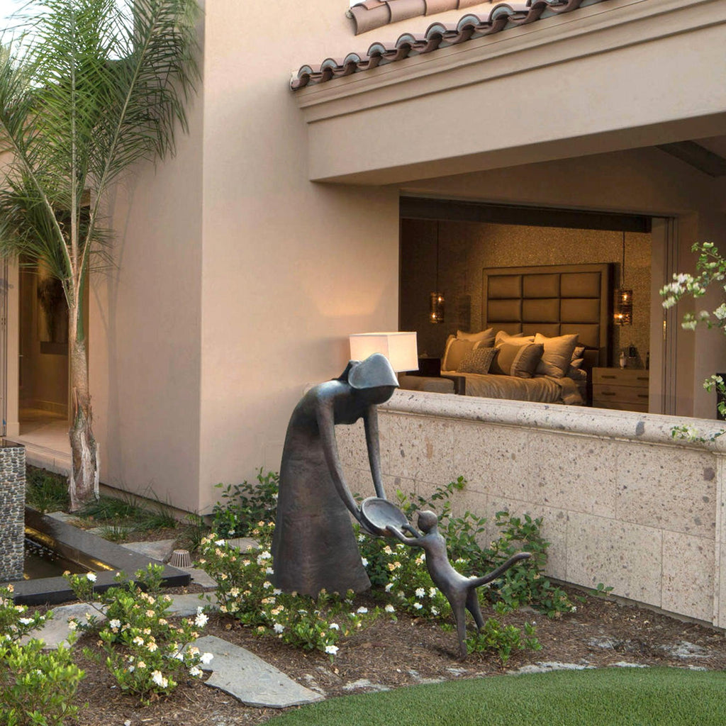 PREMIER Ornament Abstract Figure Custom Bronze Sculpture PSB-014