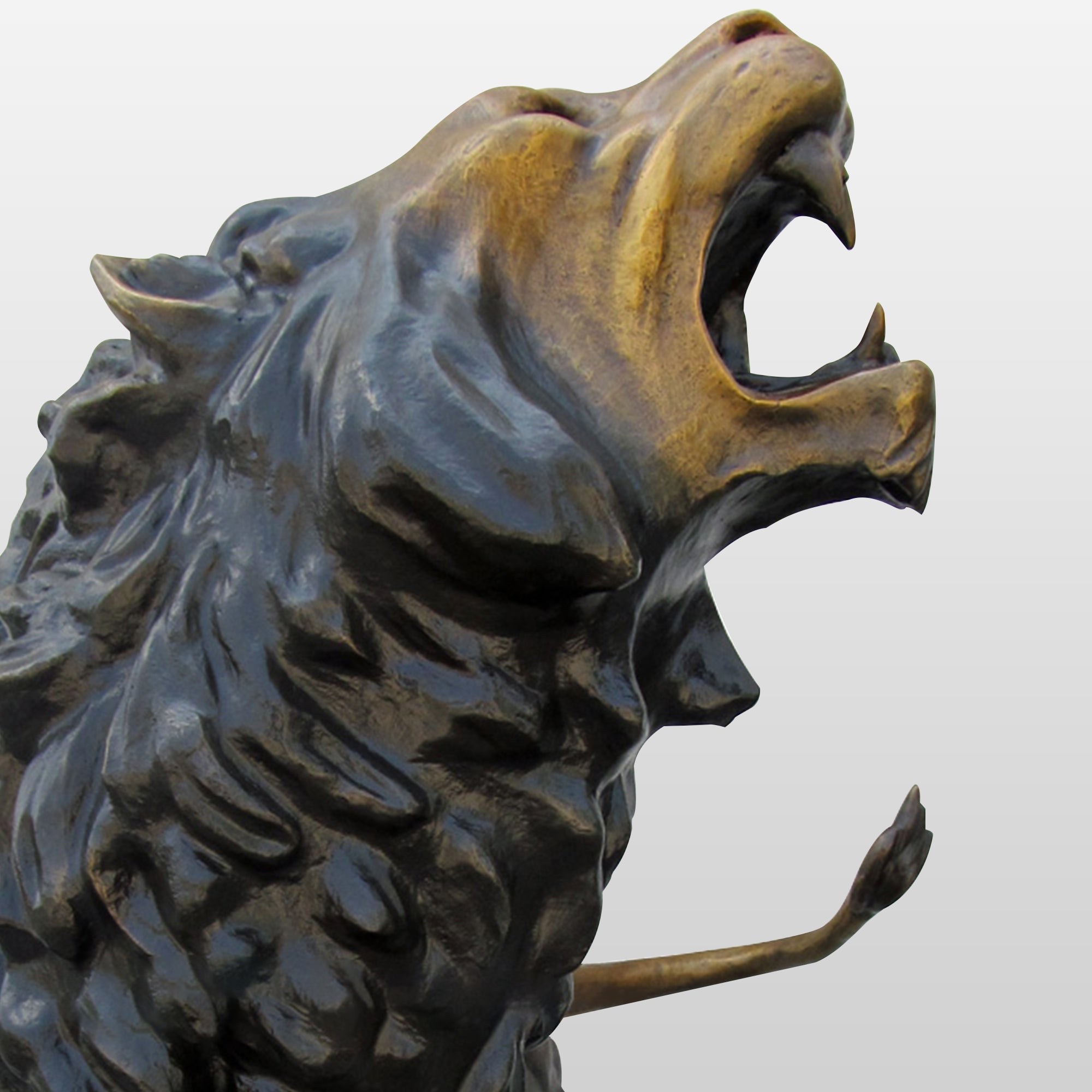 PREMIER Outdoor Bronze Lion Garden Custom Sculpture PSB-003