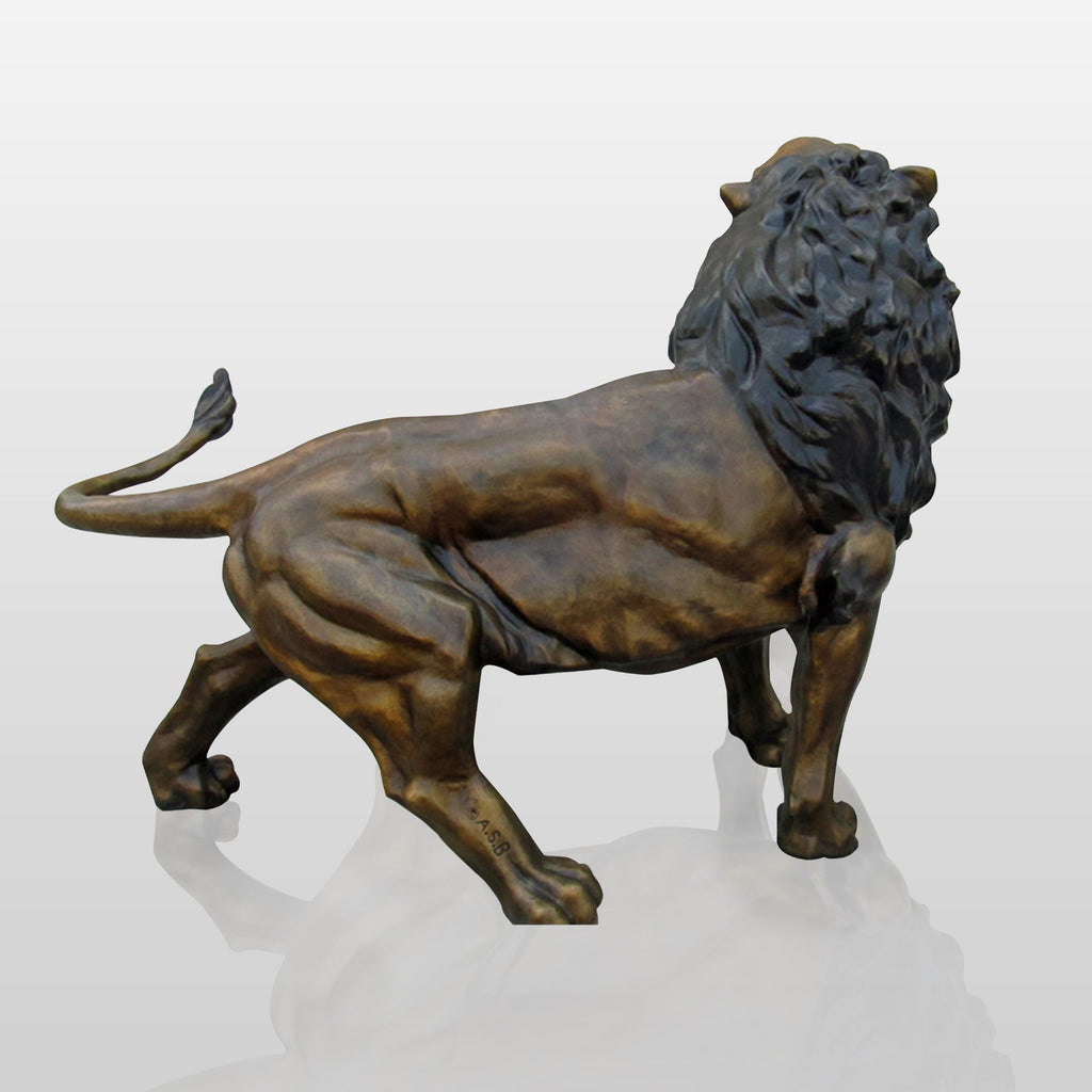 PREMIER Outdoor Bronze Lion Garden Custom Sculpture PSB-003