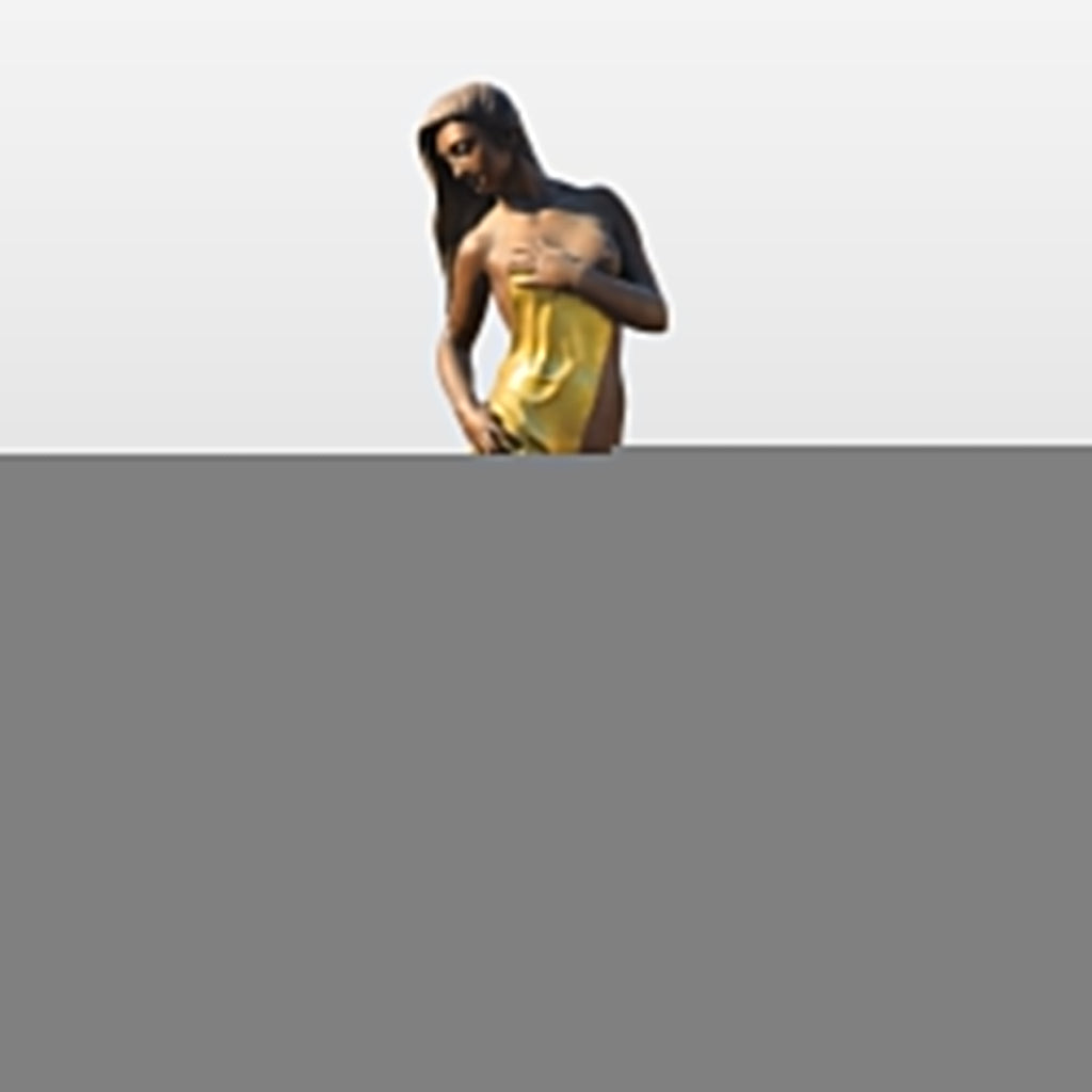 PREMIER Golden Grace Woman Statue With Bronze Finish for Plazas, Hotels and Cultural Spaces PSB-084