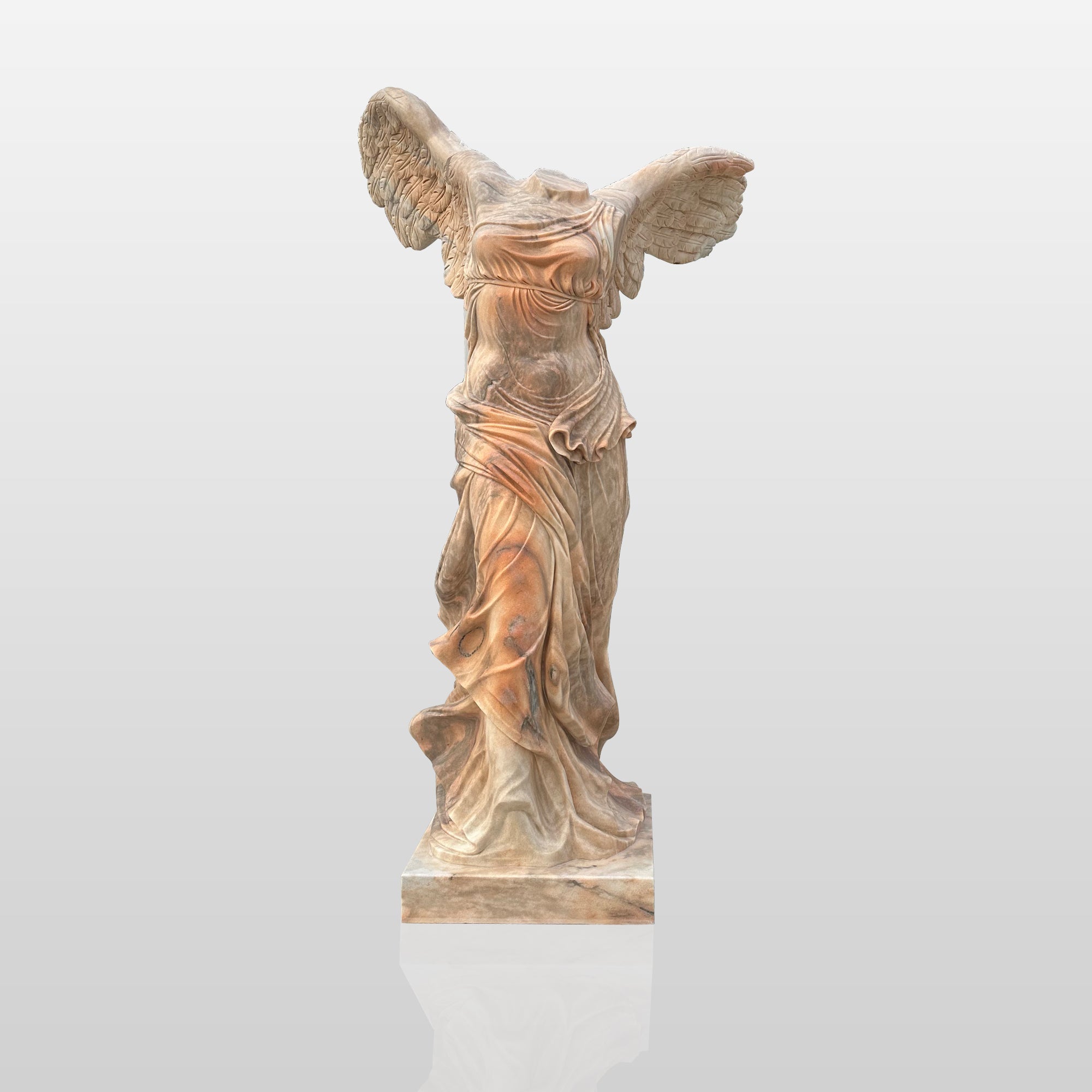 PREMIER Stone Victory of Samothrace Statue Timeless Classical Sculpture PSM-054