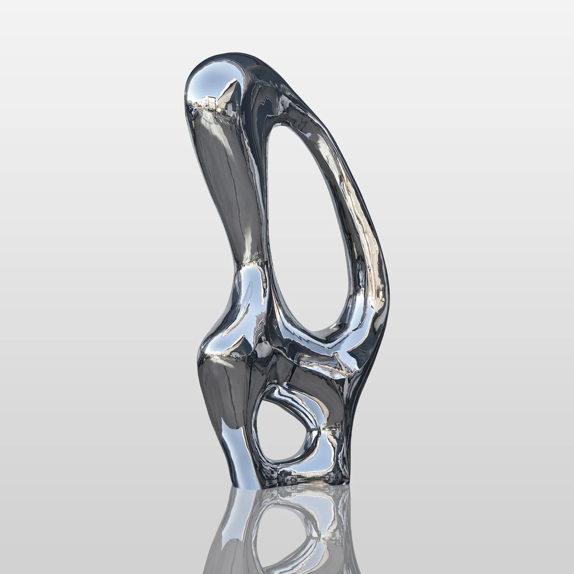 PREMIER Modern Stainless Steel Abstract Metal Sculpture for Outdoor & Indoor Art - PSSS-070