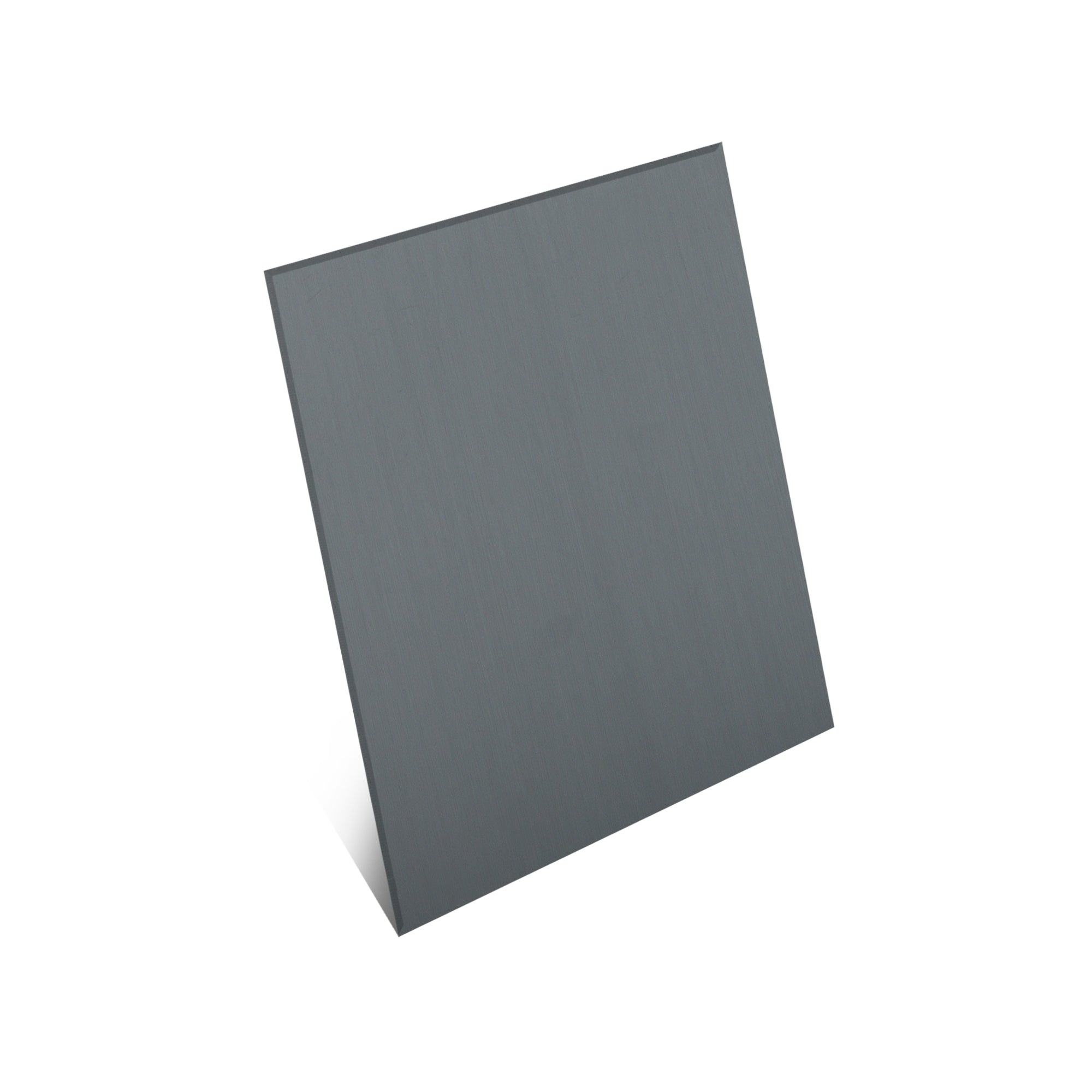 PREMIER SCULPTURE Stainless Steel Samples-Brushed Steel Gray