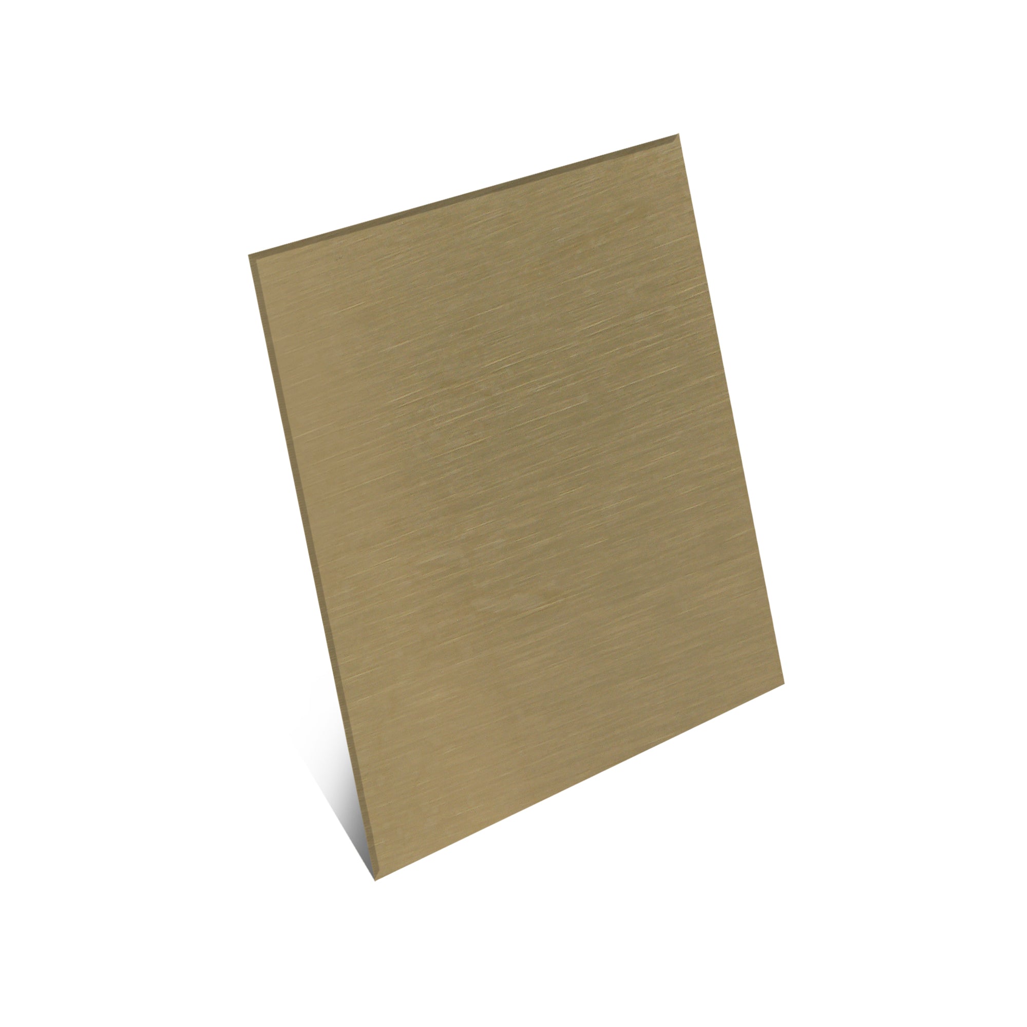 PREMIER SCULPTURE Stainless Steel Samples-Brushed Titanium Gold
