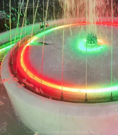 Simplistic Beveled Pool Basin and Oversized Hollow Base in Statuary Marble
