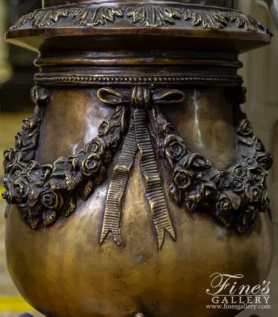 Life Size Bronze Figural Candelabra Pair