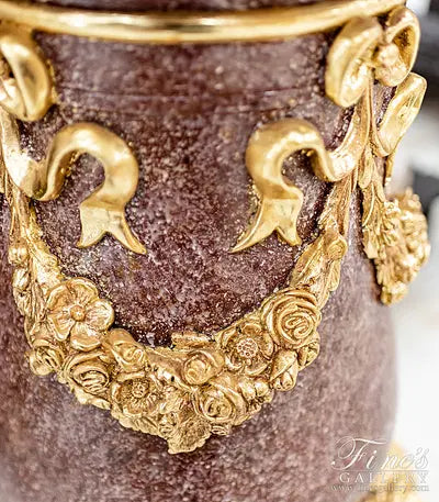 Stunning Life Size Candelabra Statue Pair with Gold Gild Chandelier