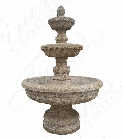 Granite Motor Court Three Tiered Fountain