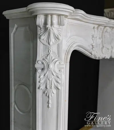 Louis XVI Mantel Extra White Superior Surround