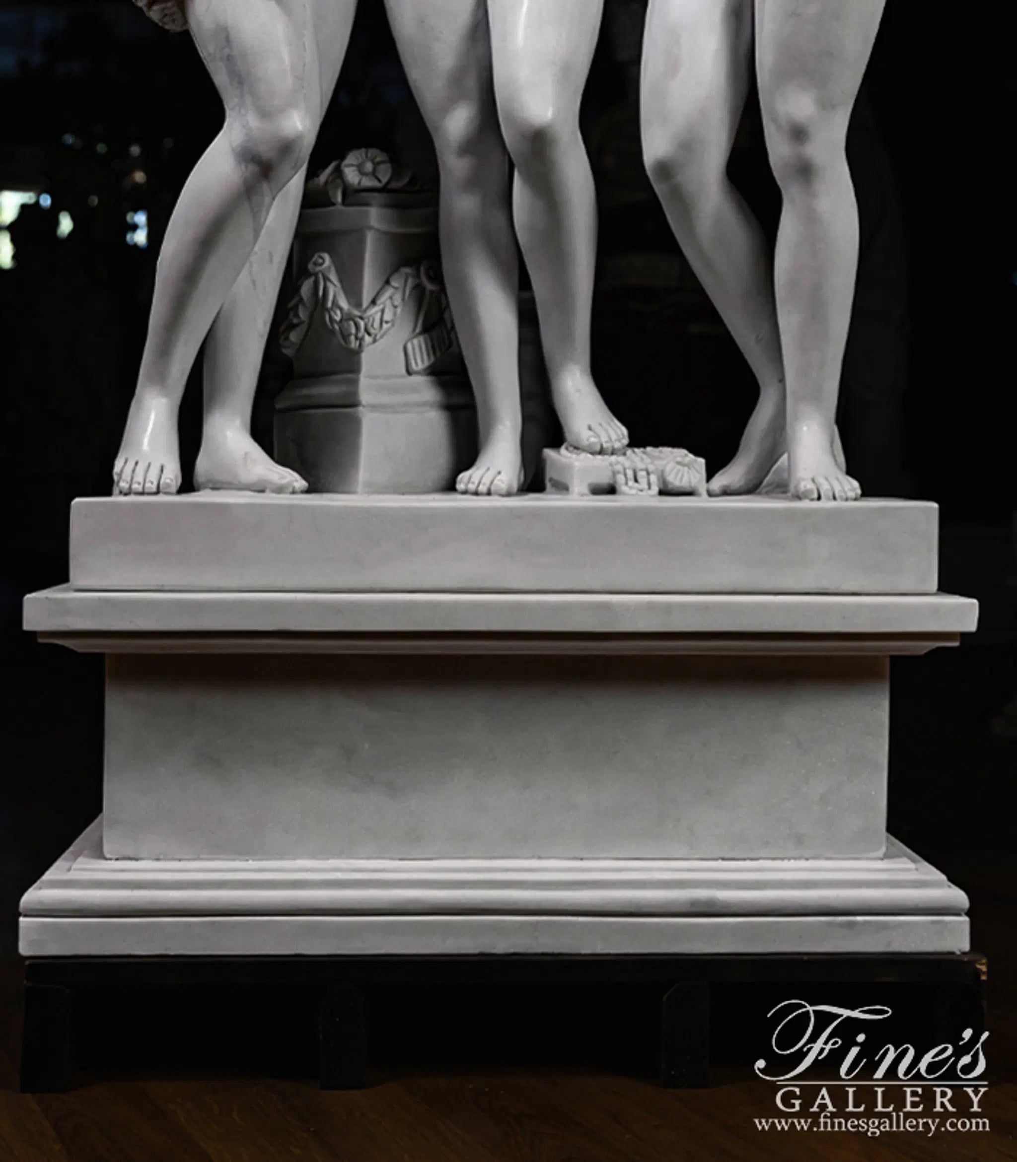 Three Graces Marble Statue
