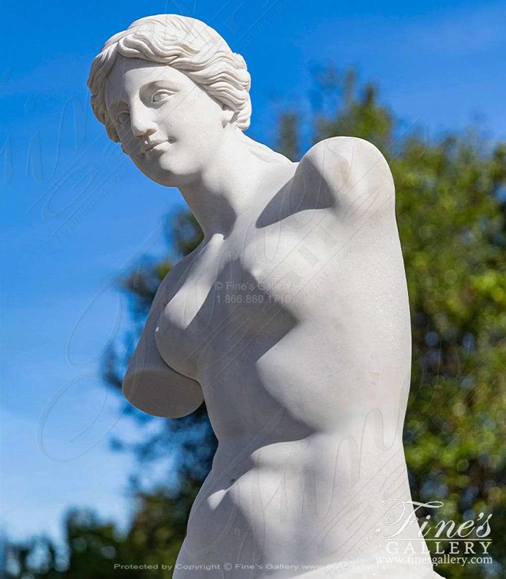 Statuary Marble Venus De Milo Statue