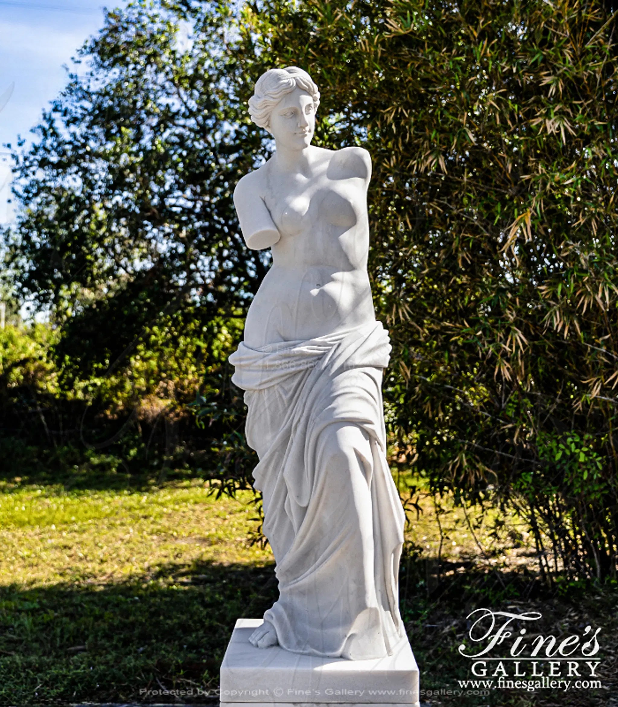 Statuary Marble Venus De Milo Statue