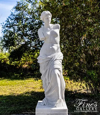 Statuary Marble Venus De Milo Statue