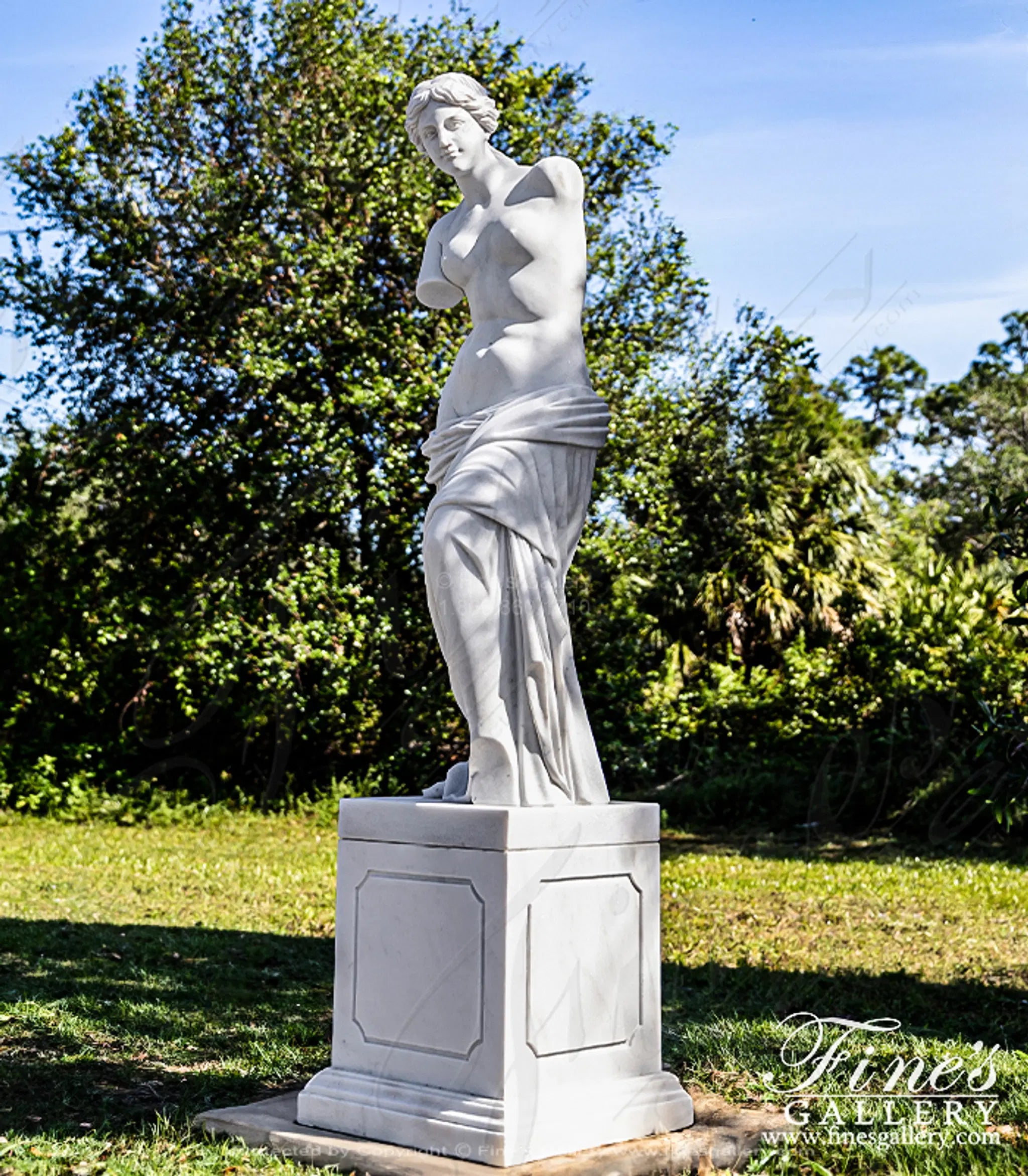 Statuary Marble Venus De Milo Statue