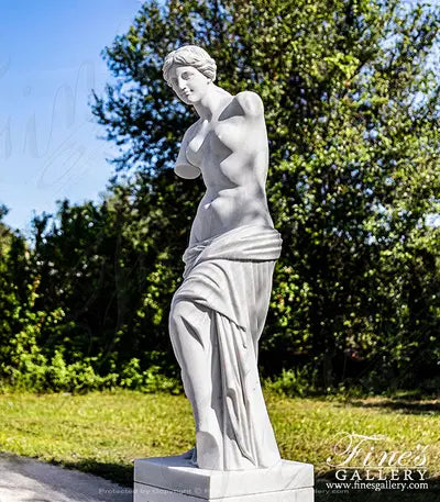 Statuary Marble Venus De Milo Statue