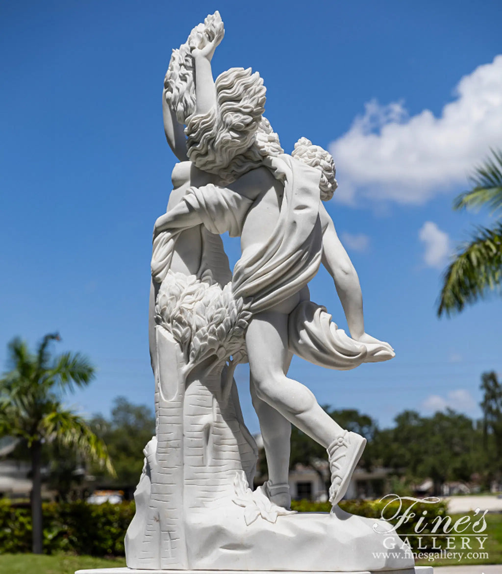 Apollo and Daphne Marble Marble Statue