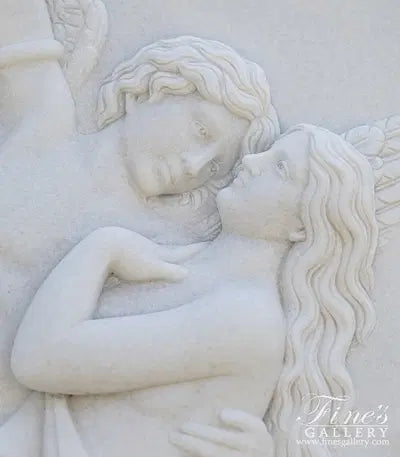 Angel Seduction in Statuary White Marble