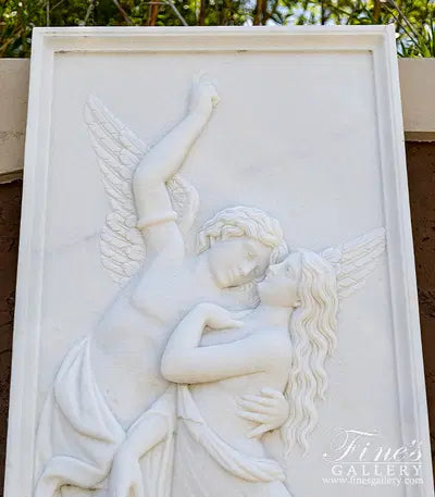 Angel Seduction in Statuary White Marble