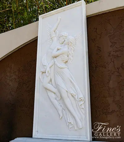 Angel Seduction in Statuary White Marble