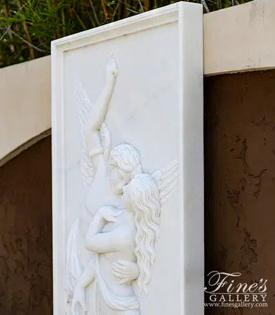 Angel Seduction in Statuary White Marble