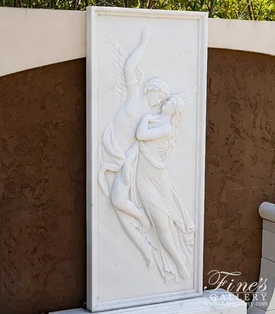 Angel Seduction in Statuary White Marble