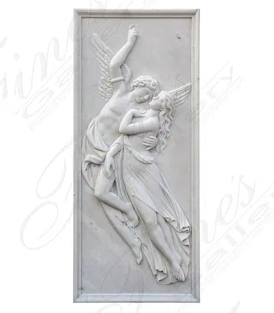 Angel Seduction in Statuary White Marble