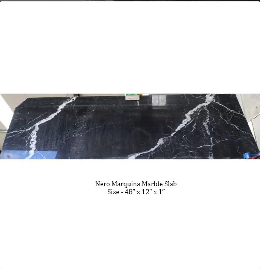 Nero Marquina Marble Slab