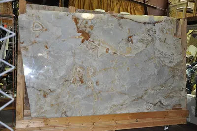 Premium Onyx Marble Slabs - Set of 3 Natural Stone Slabs for Luxury Home Design, Kitchen Countertops & Custom Interior Applications